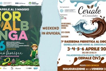 Cosa fare nel weekend: Fior d’Albenga e Ceriale al Cioccolato
